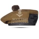 Tan Wool Balmoral Cap