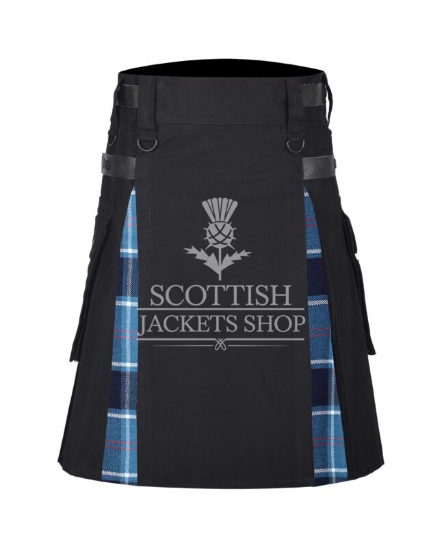 US Navy Tartan Hybrid Kilt