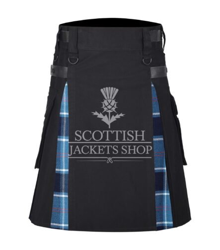 US Navy Tartan Hybrid Kilt