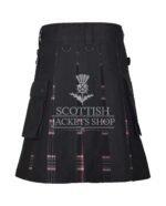 Witches of scotland Tartan Hybrid Kilt