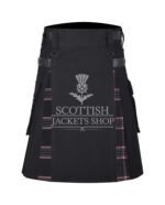 Witches of scotland Tartan Hybrid Kilt