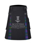 Wood Tartan Hybrid Kilt
