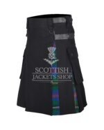 Wood Tartan Hybrid Kilt