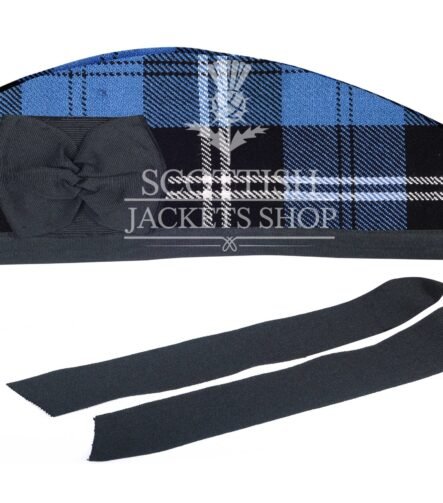 Ramsey Blue Hunting Tartan Cap