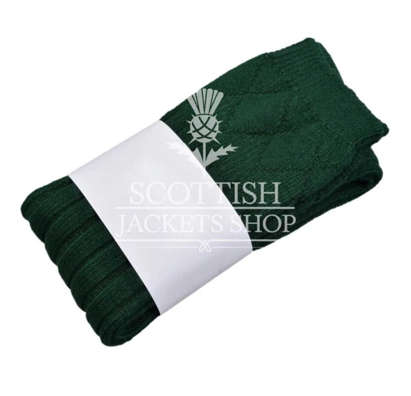Green Kilt Socks