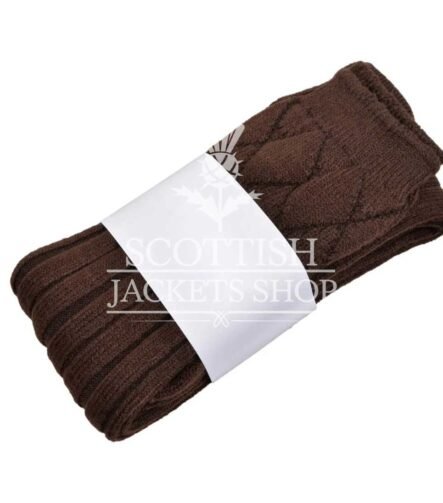 Brown Kilt Socks