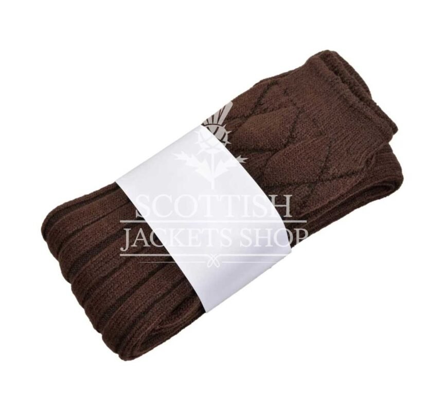 Brown Kilt Socks