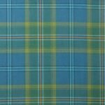 All Ireland Blue Irish Tartan Fabric