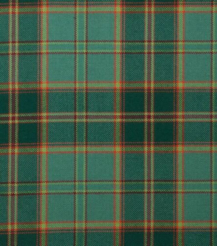 All Ireland Green Irish Tartan Fabric