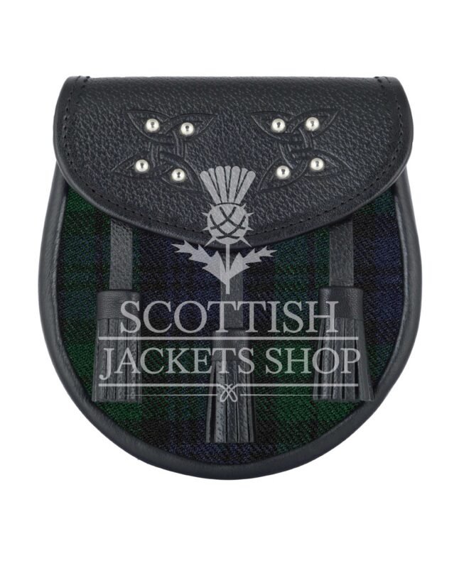Black Watch Tartan Sporran