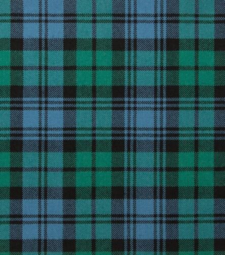 Black Watch Ancient Tartan Fabric