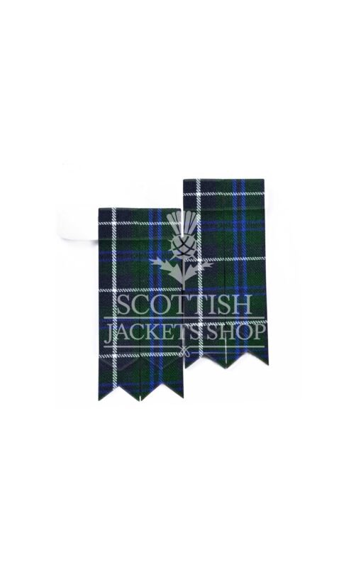Blue Douglas Tartan Flashes