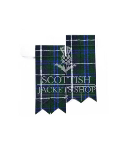 Blue Douglas Tartan Flashes