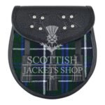 Blue Douglas Tartan Sporran