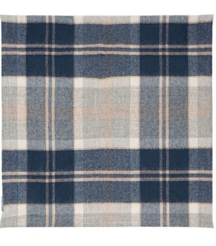Borders Bannockbane Grey Tartan Fabric