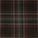Bracken Stewart Graphite Tartan Fabrics