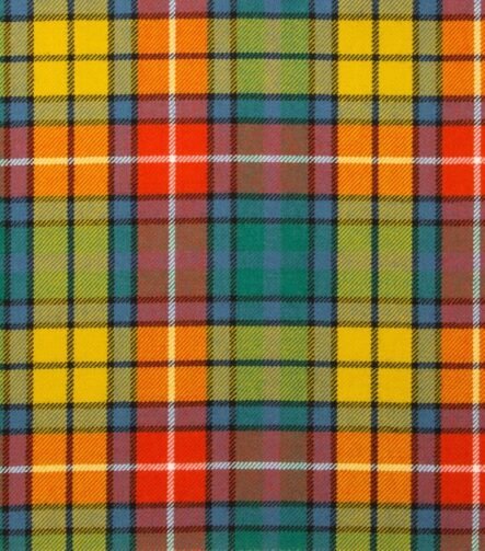 Buchanan Ancient Tartan Fabric