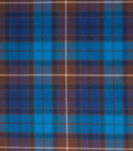 Buchanan Blue Tartan Fabric