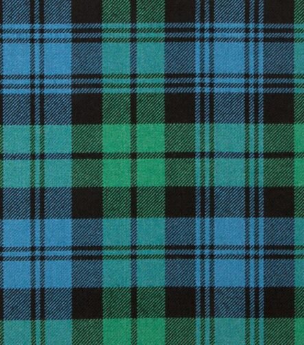 Campbell Clan Ancient Tartan Fabric