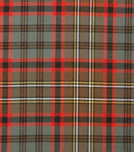 Cunningham Hunting Weathered Tartan Fabric