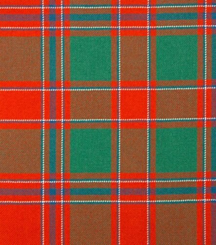 Dalziel Ancient Tartan Fabric features muted blues and greens in fine wool, ideal for kilts, sashes, and authentic Scottish-inspired creations.