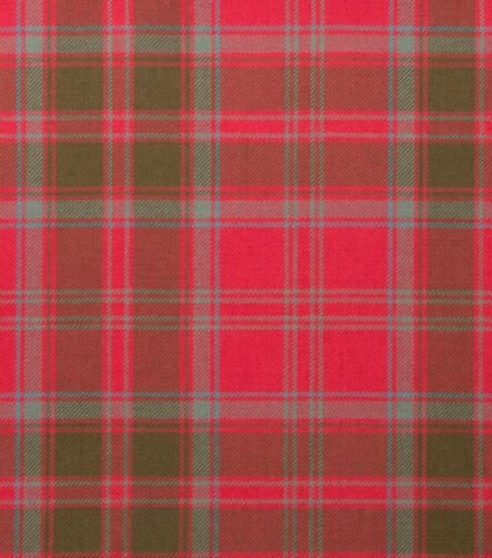 Drummond Clan Weathered Tartan Fabric