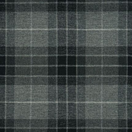 Fraser Grey Tartan Fabric