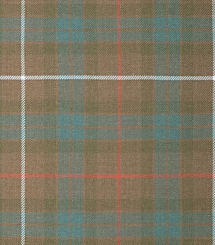 Fraser Hunting Weathered Tartan Fabric
