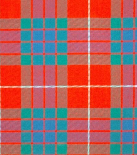 Fraser Red Ancient Tartan Fabric