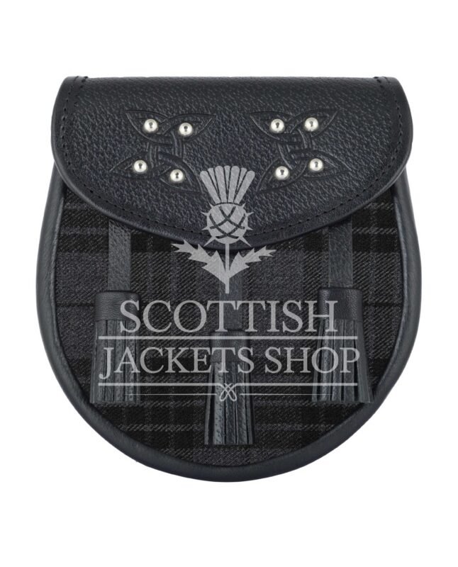 Grey Watch Tartan Sporran