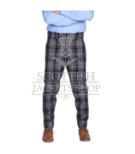 Hamilton Gray Tartan Trouser