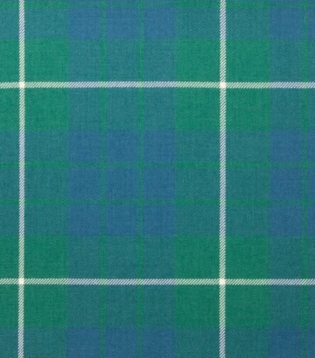 Hamilton Green Ancient Tartan Fabric