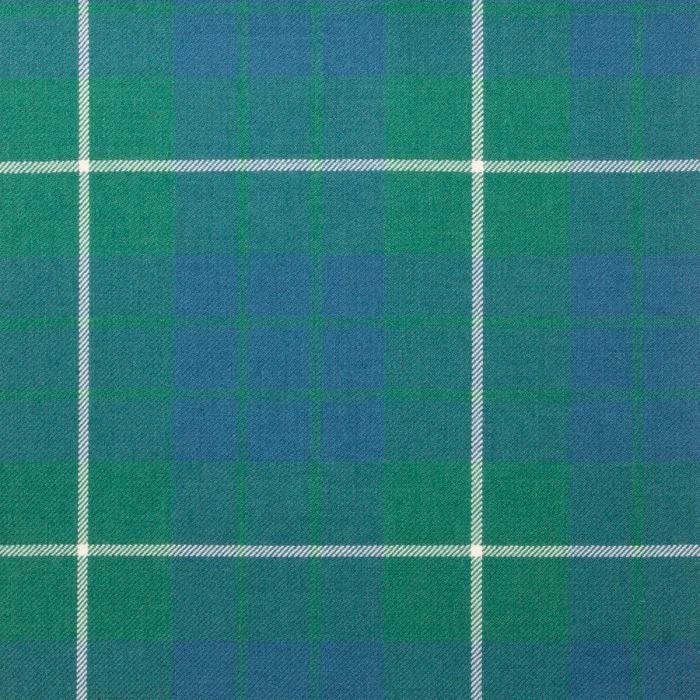 Hamilton Green Ancient Tartan Fabric Hamilton Green Ancient Tartan Fabric