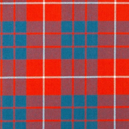 Hamilton Red Ancient Tartan Fabric
