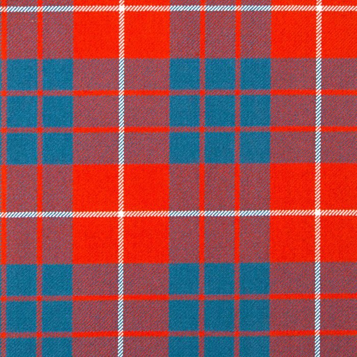 Hamilton Red Ancient Tartan Fabric Hamilton Red Ancient Tartan Fabric