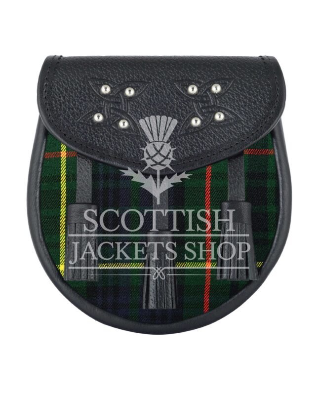 Hunting Stewart Tartan Sporran