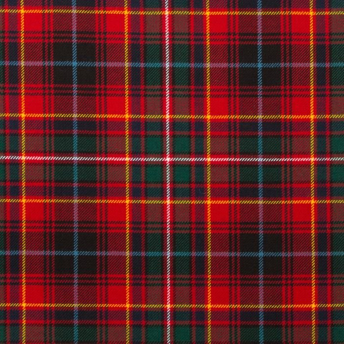Innes Red Modern Tartan Fabrics Innes Red Modern Tartan Fabrics