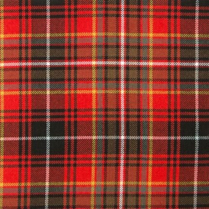 Innes Red Weathered Tartan Fabrics