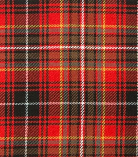 Innes Red Weathered Tartan Fabrics