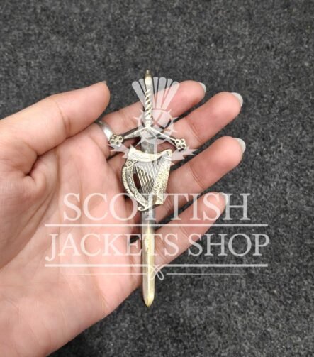 Irish Harp kilt Pin