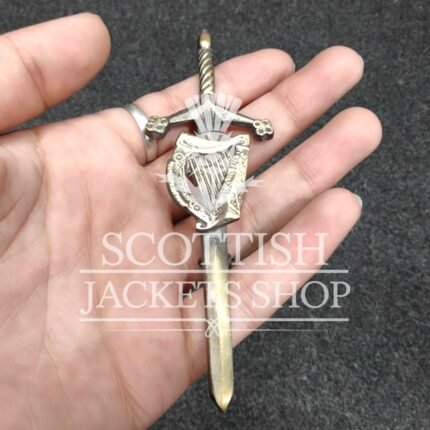 Irish Harp kilt Pin