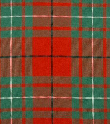 MacAuley Red Ancient Tartan Fabric