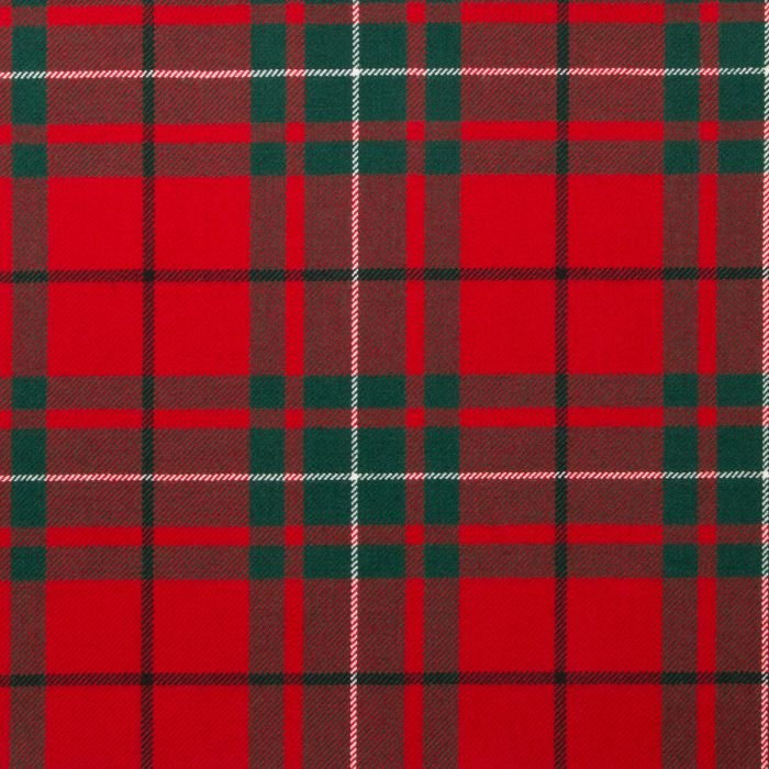MacAuley Red Modern MacAuley Red Modern Tartan Fabric