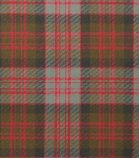 MacDonald Clan Weathered Tartan Fabric