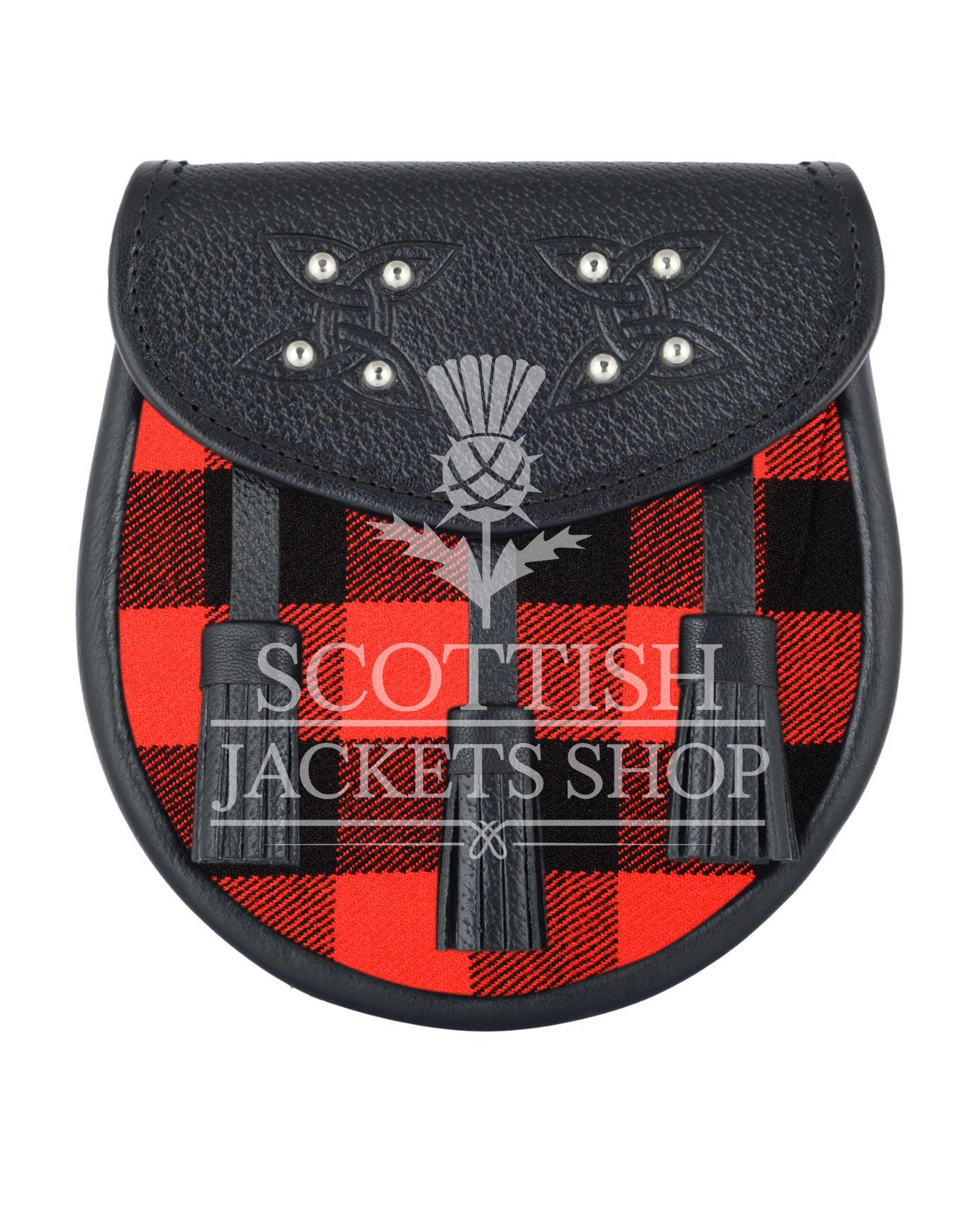 Macgregor Rod Roy Tartan Sporran Macgregor Rod Roy Tartan Sporran