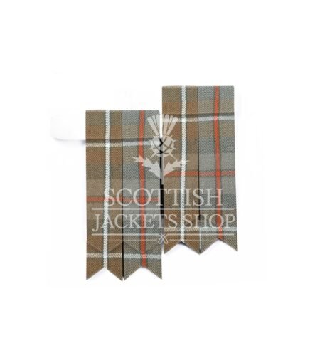 Mackenzie Weathered Tartan Flashes