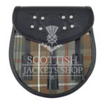 Mackenzie Weathered Tartan Sporran