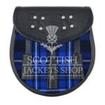 Ramsey Blue Tartan Sporran