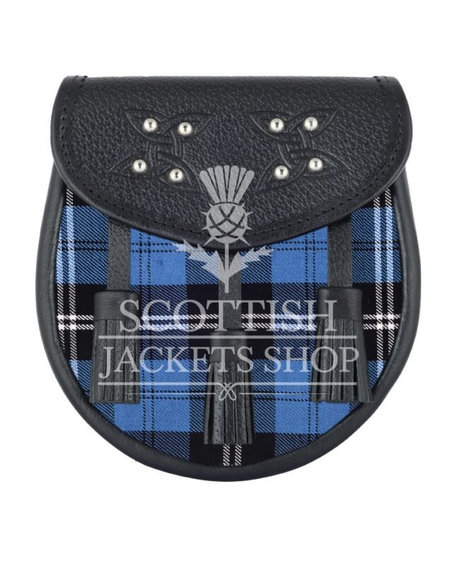 Ramsey Blue Hunting Tartan Sporran
