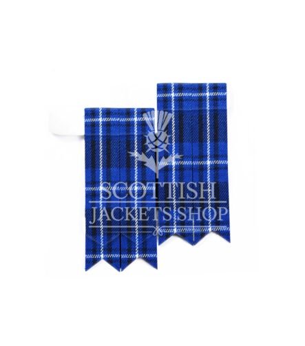 Ramsey Blue Tartan Flashes
